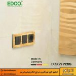 کلید و پریز های فلزی EDCO