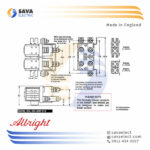 کنتاکتور DC لیفتراک برقی ۲۵۰ آمپر SW202 آلبرایت انگلیس